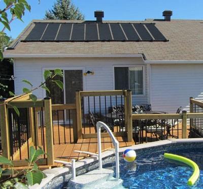 solar pool heater ground pools sunquest swimming system above roof complete heating heaters inground 2x10 kits diverter x10 mounting rack