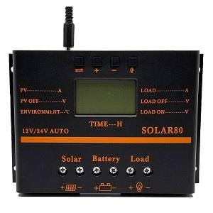 Solar charge controller setup