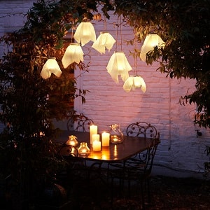 Hanging Firefly Glass Lanterns