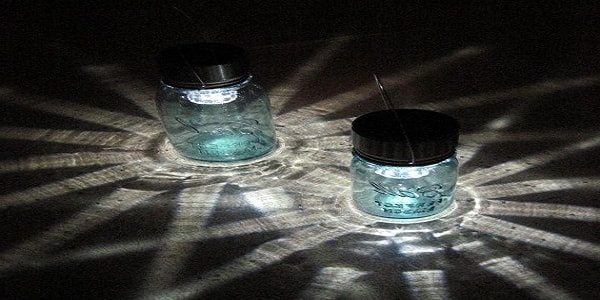 Solar mason jars